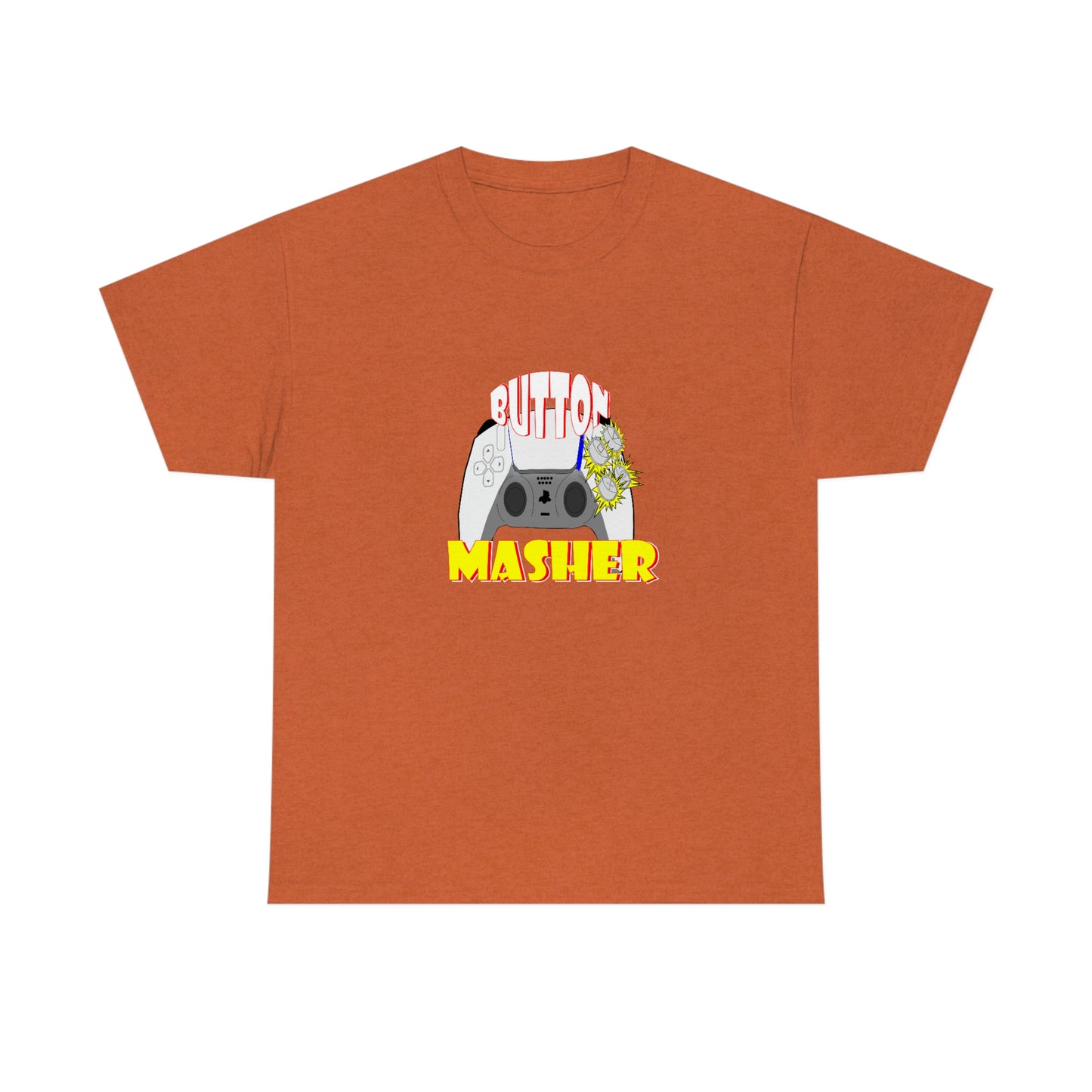 Button Masher [Ps ]ver.2Unisex Heavy Cotton Tee