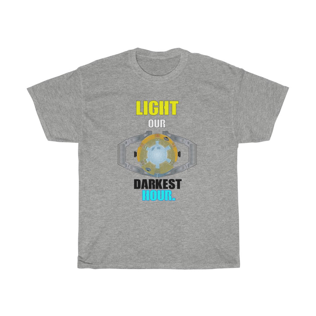 Light our darkest hour Unisex Heavy Cotton Tee