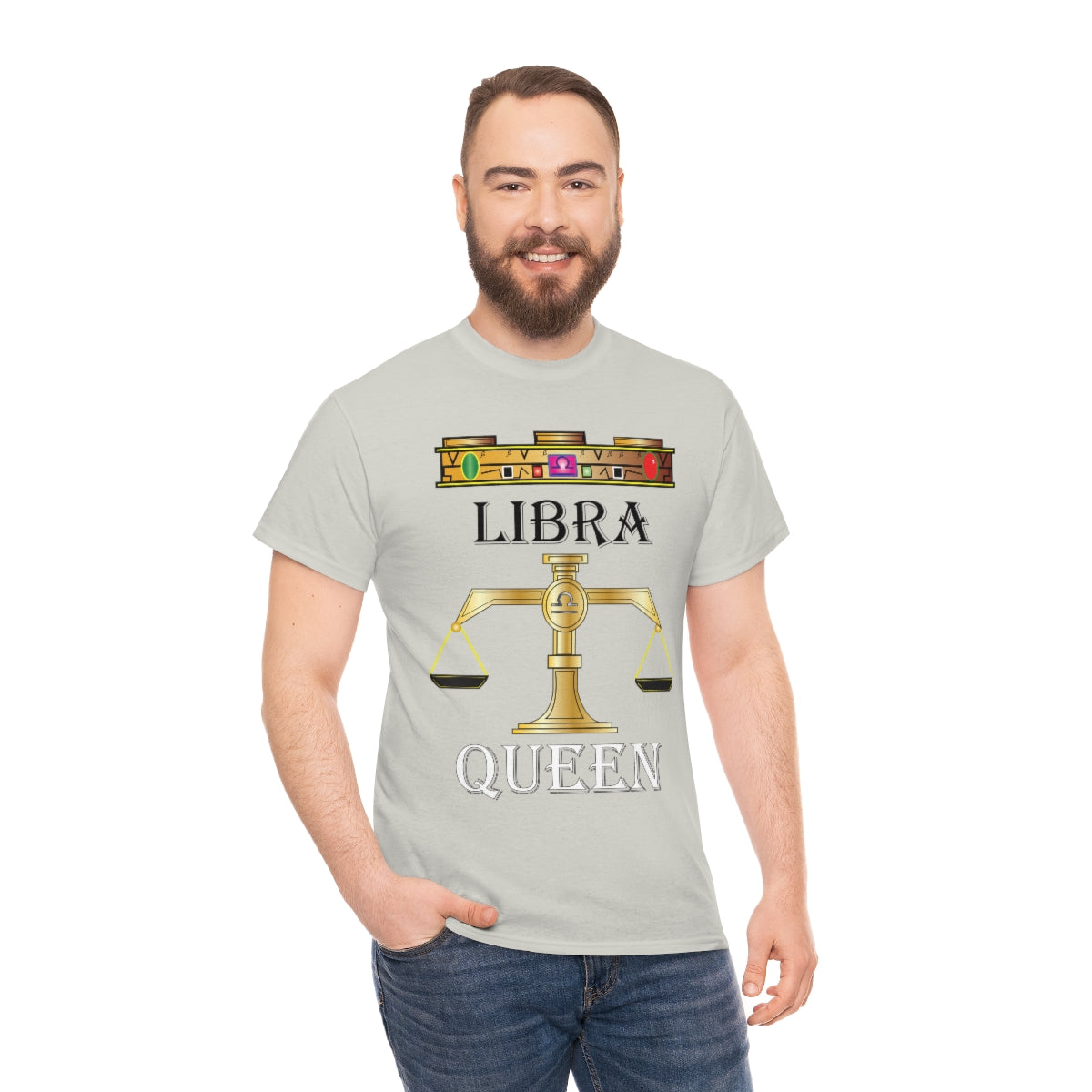 Libra queen Unisex Heavy Cotton Tee