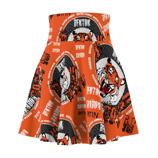 Benton Harbor Tigers Women's Skater Skirt