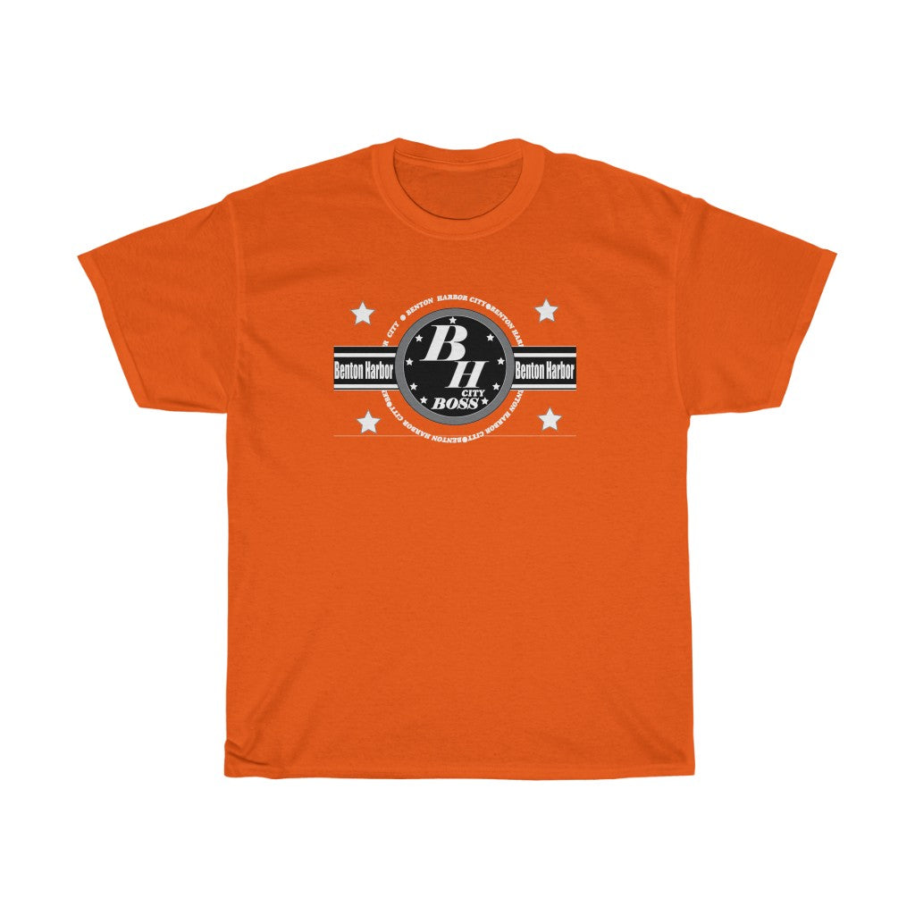 Benton Harbor city Boss 2 Unisex Heavy Cotton Tee