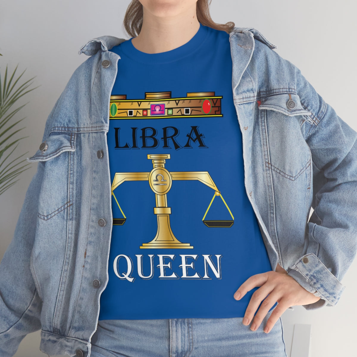 Libra queen Unisex Heavy Cotton Tee