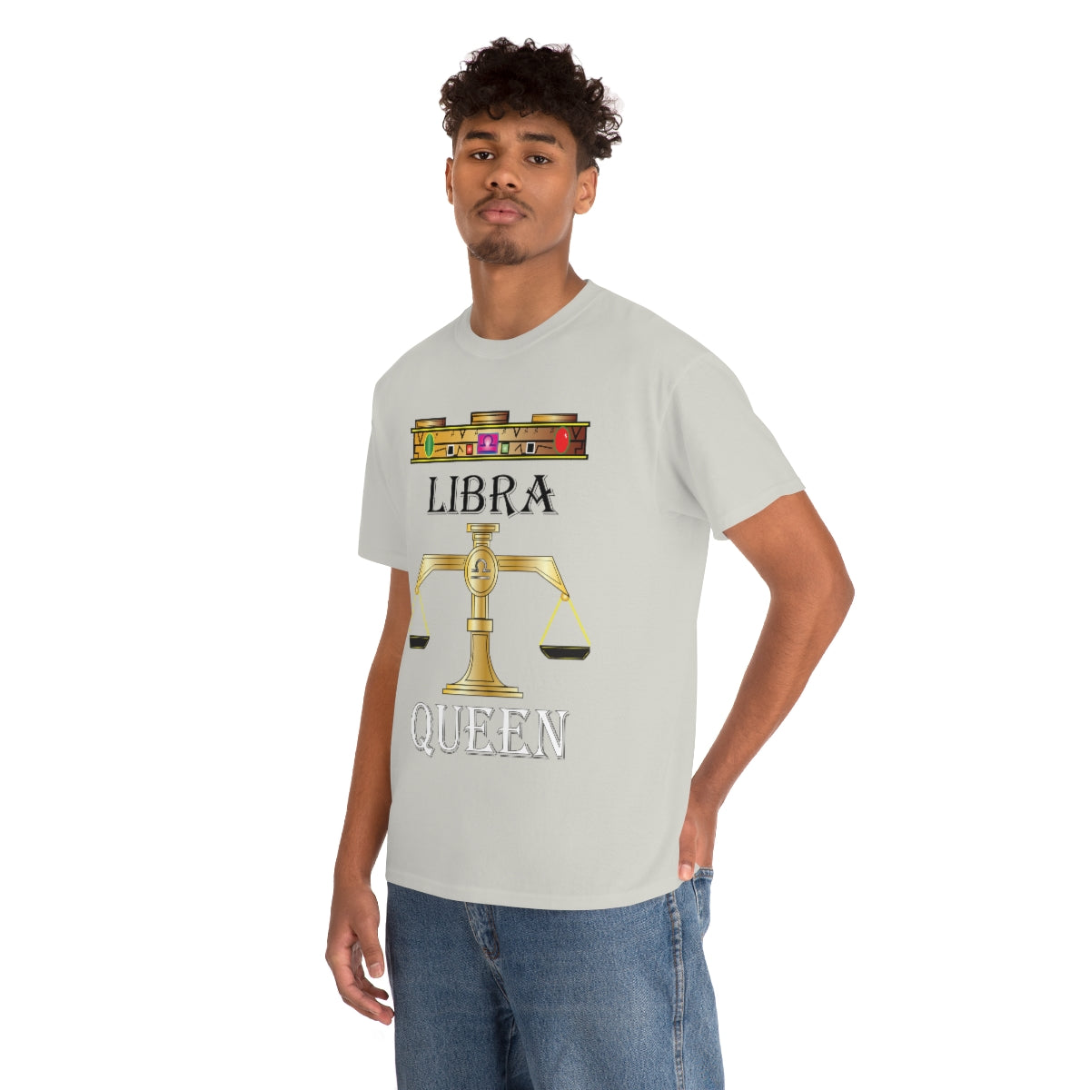 Libra queen Unisex Heavy Cotton Tee