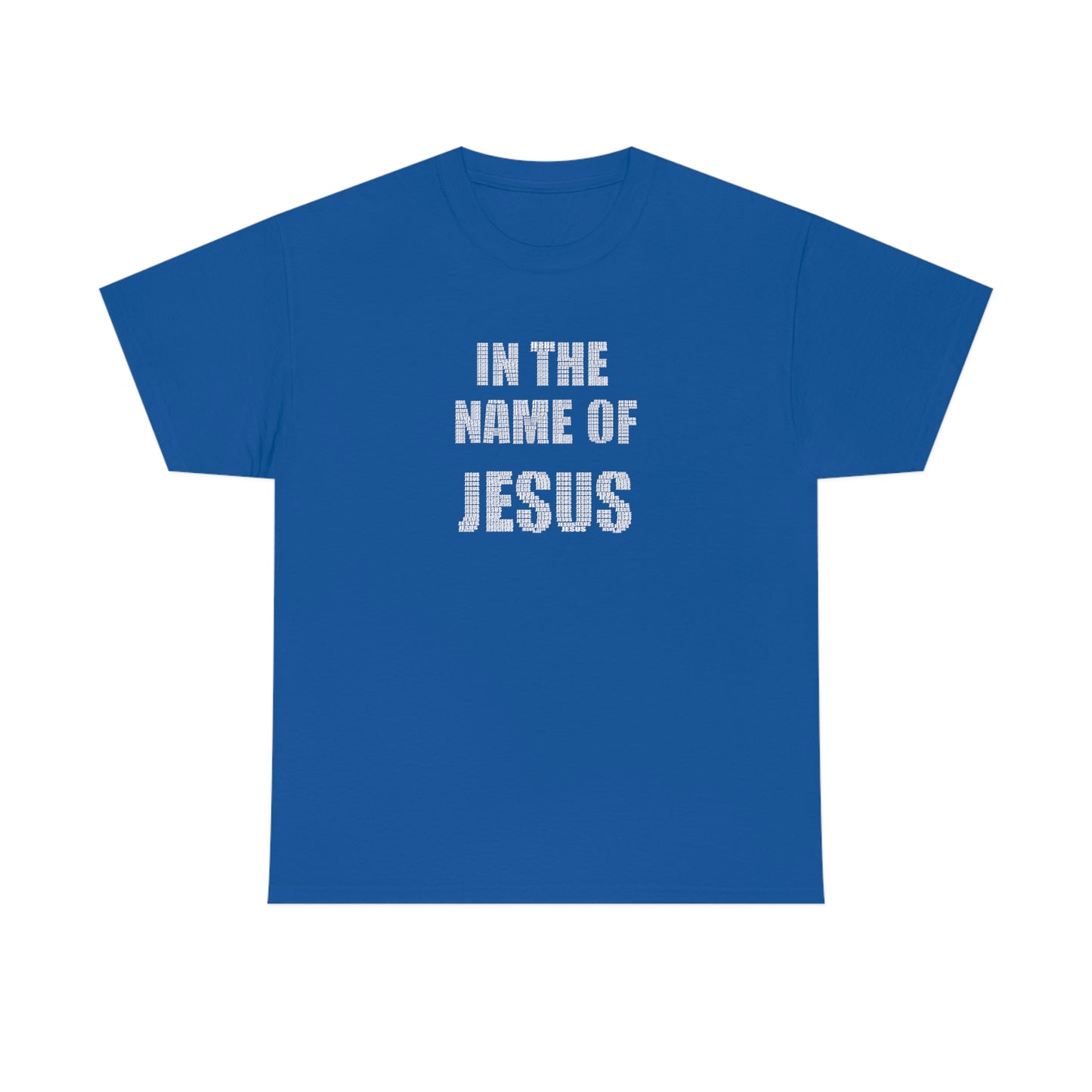 In the name of Jesus Unisex Heavy Cotton Tee