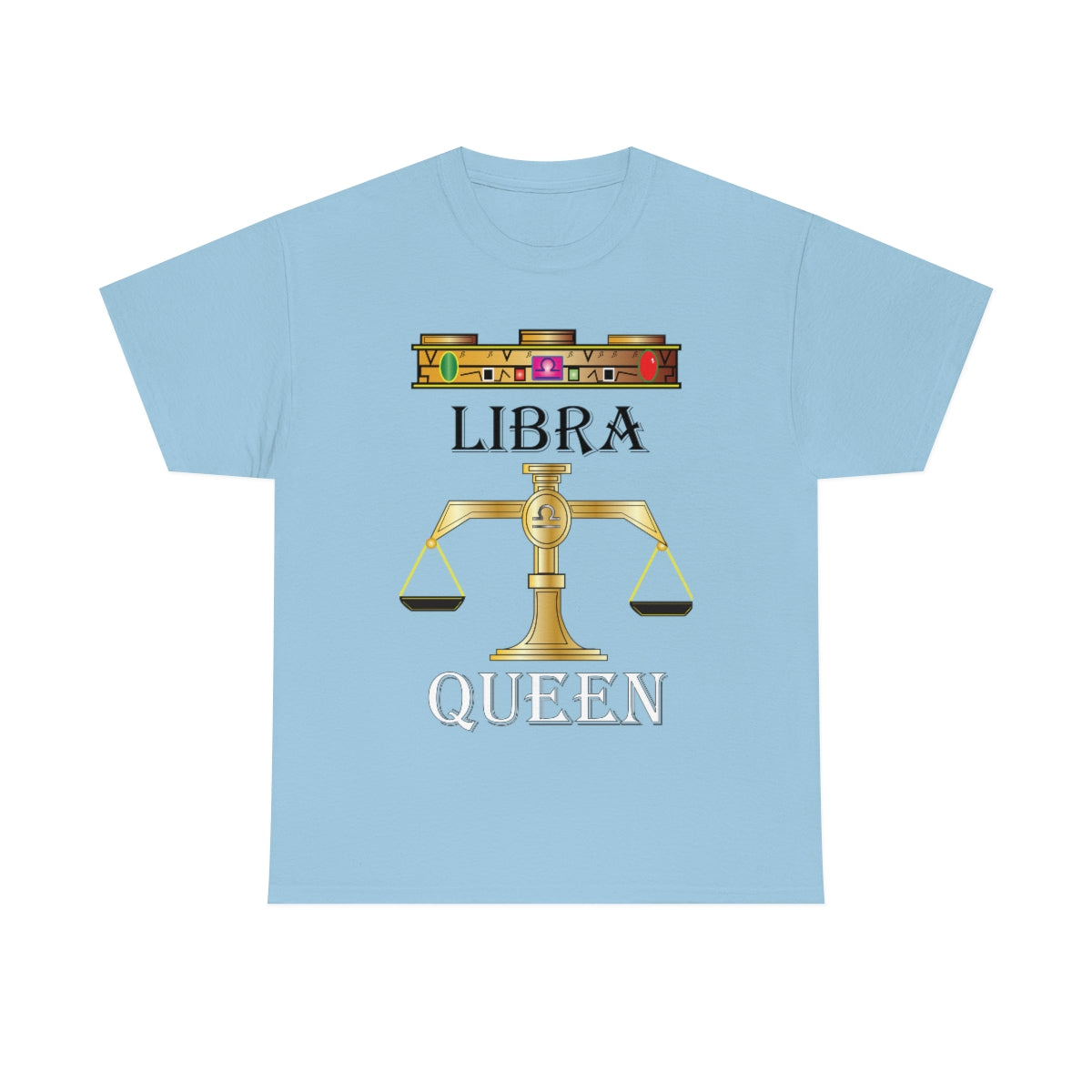 Libra queen Unisex Heavy Cotton Tee