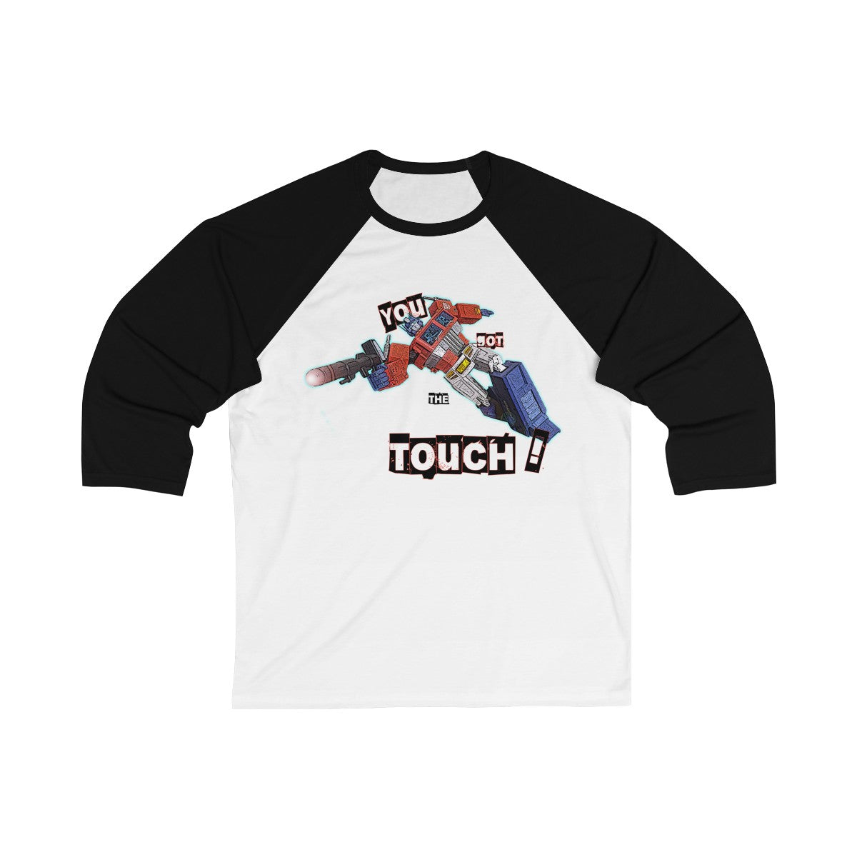 The Touch/The power Unisex 3/4 Sleeve Baseball Tee