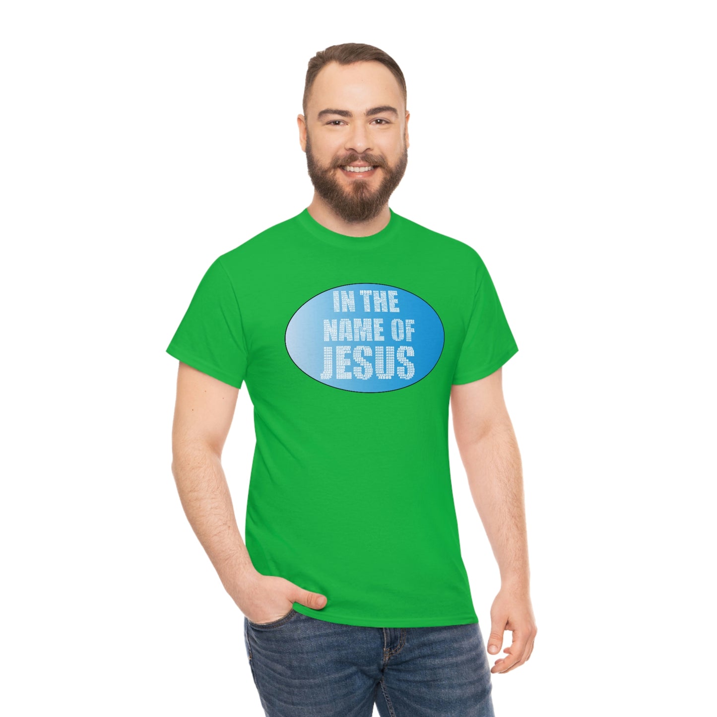 In the name of Jesus [2]Unisex Heavy Cotton Tee