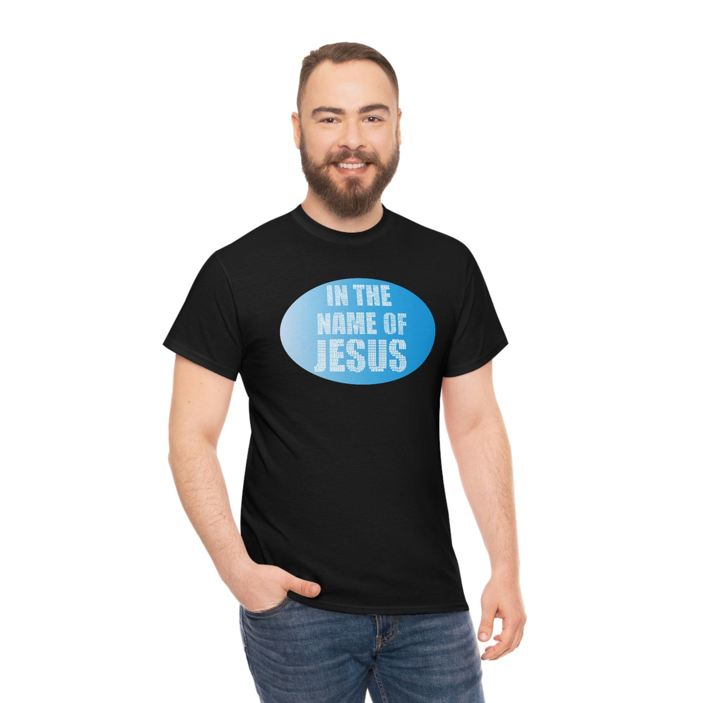 In the name of Jesus [2]Unisex Heavy Cotton Tee