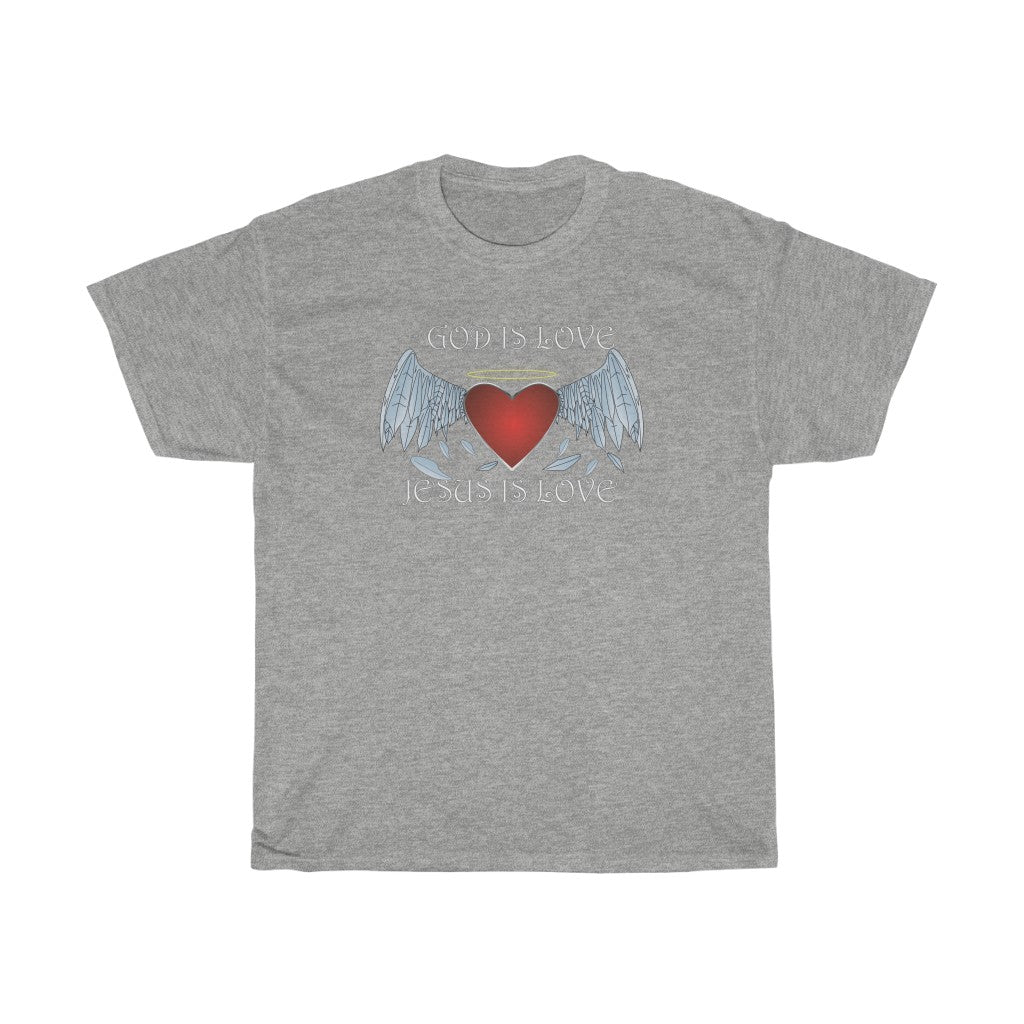 God is Love Unisex Heavy Cotton Tee