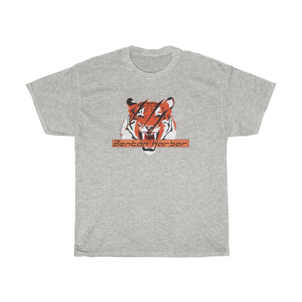 Benton Harbor Tigers Unisex Heavy Cotton Tee