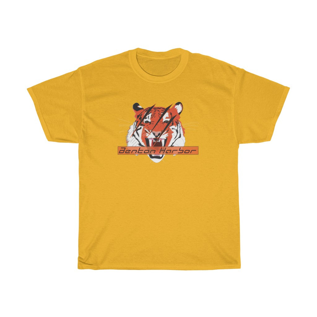 Benton Harbor Tigers Unisex Heavy Cotton Tee