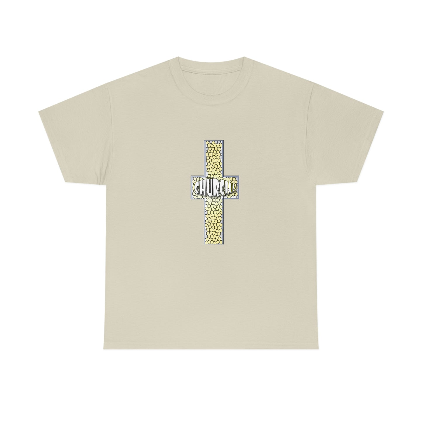 Church[cross] Unisex Heavy Cotton Tee