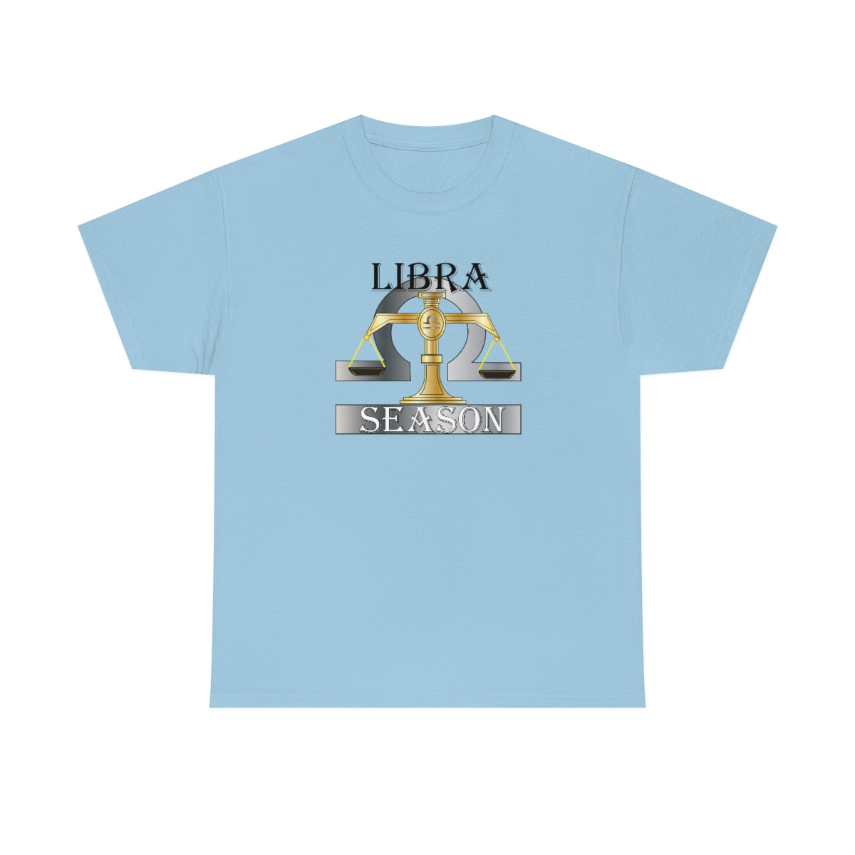 Libra season Unisex Heavy Cotton Tee