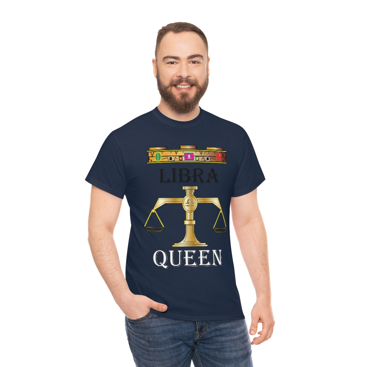 Libra queen Unisex Heavy Cotton Tee