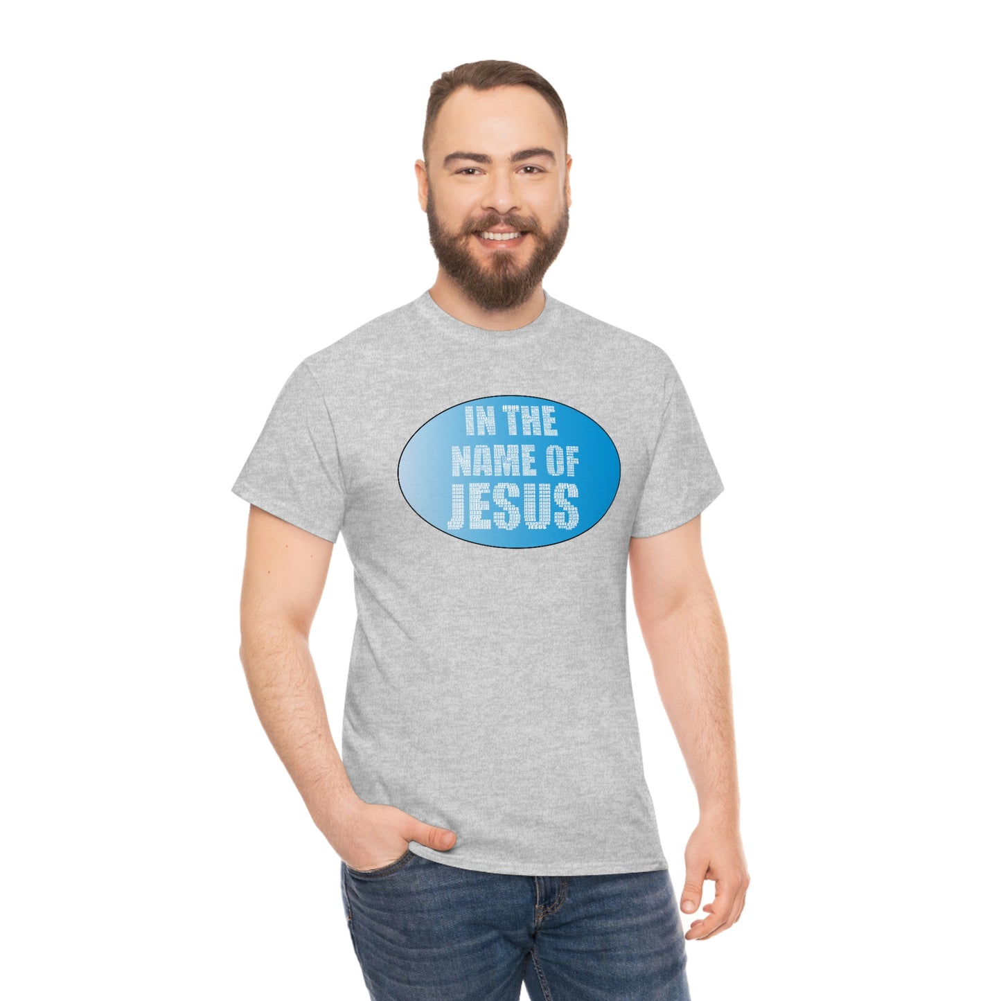 In the name of Jesus [2]Unisex Heavy Cotton Tee