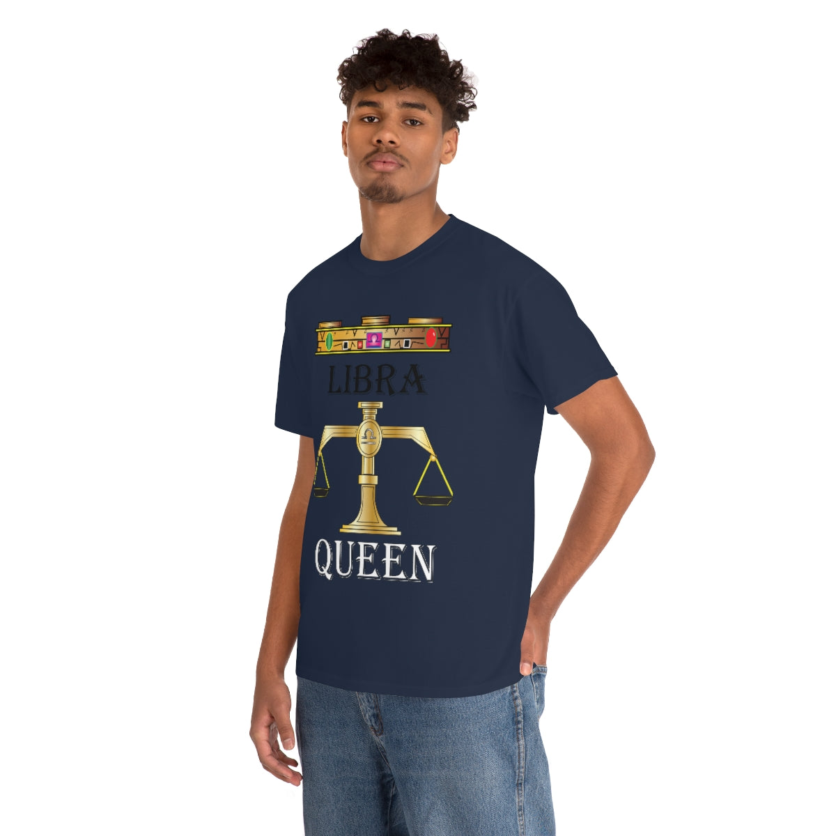 Libra queen Unisex Heavy Cotton Tee