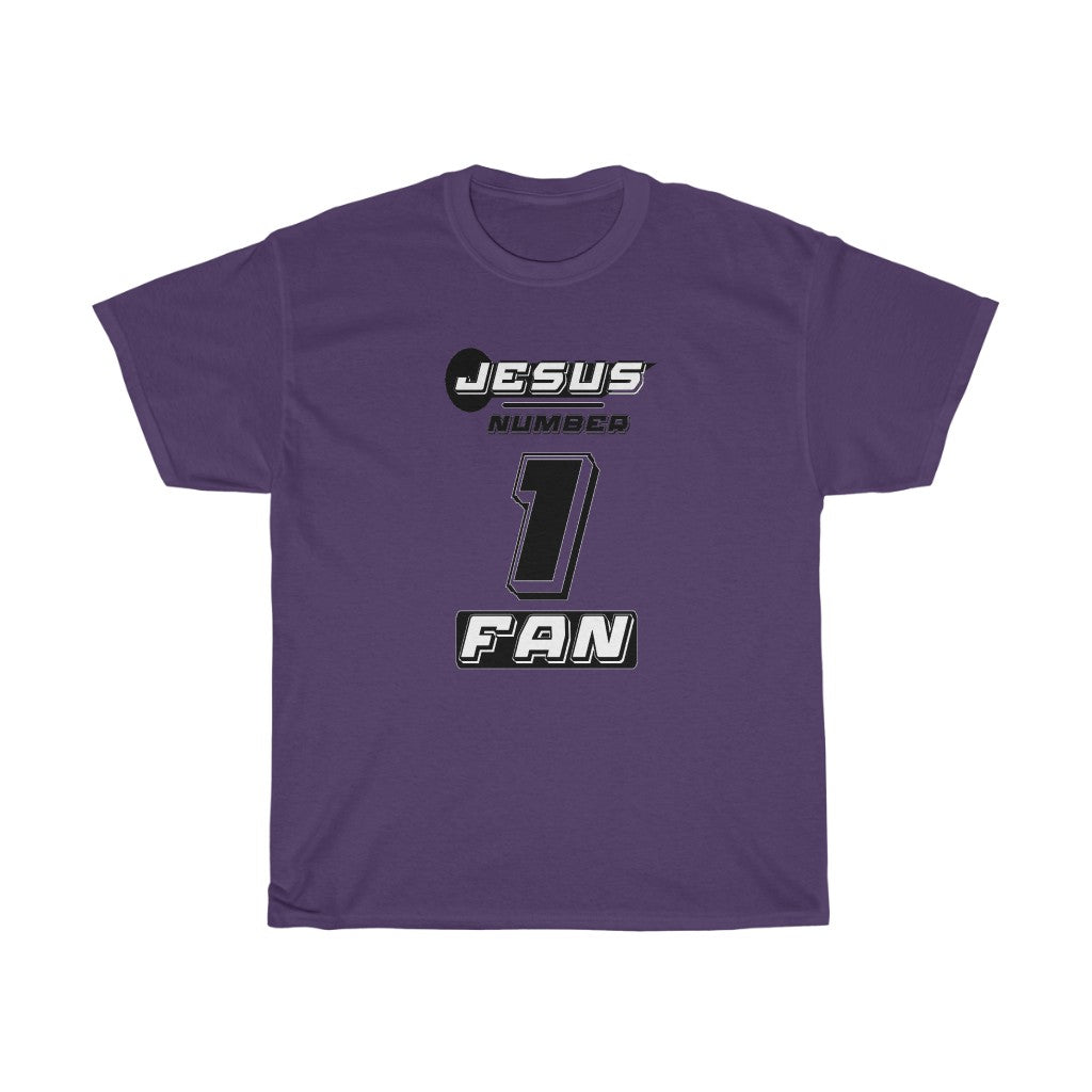 Jesus #1 fan Unisex Heavy Cotton Tee