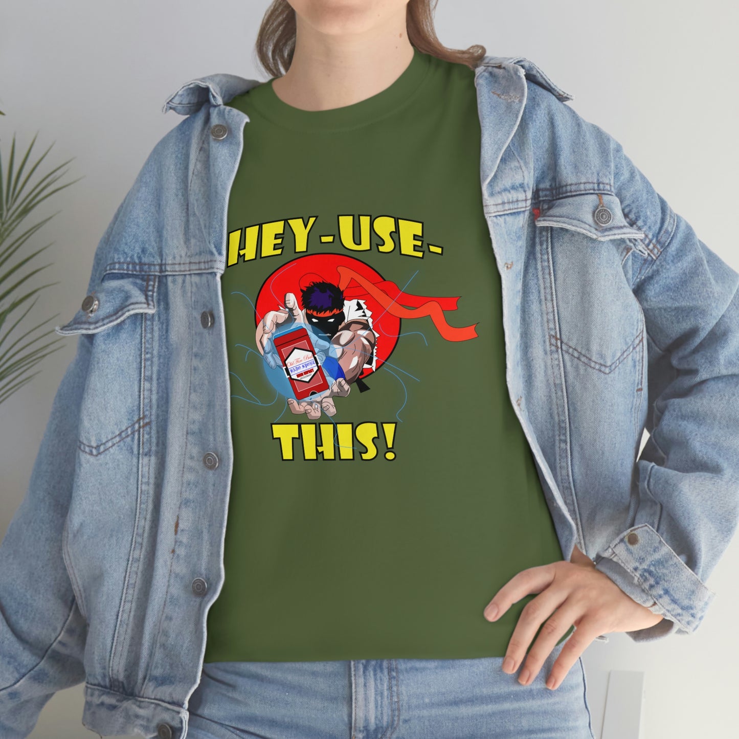 Hey-use-it Unisex Heavy Cotton Tee