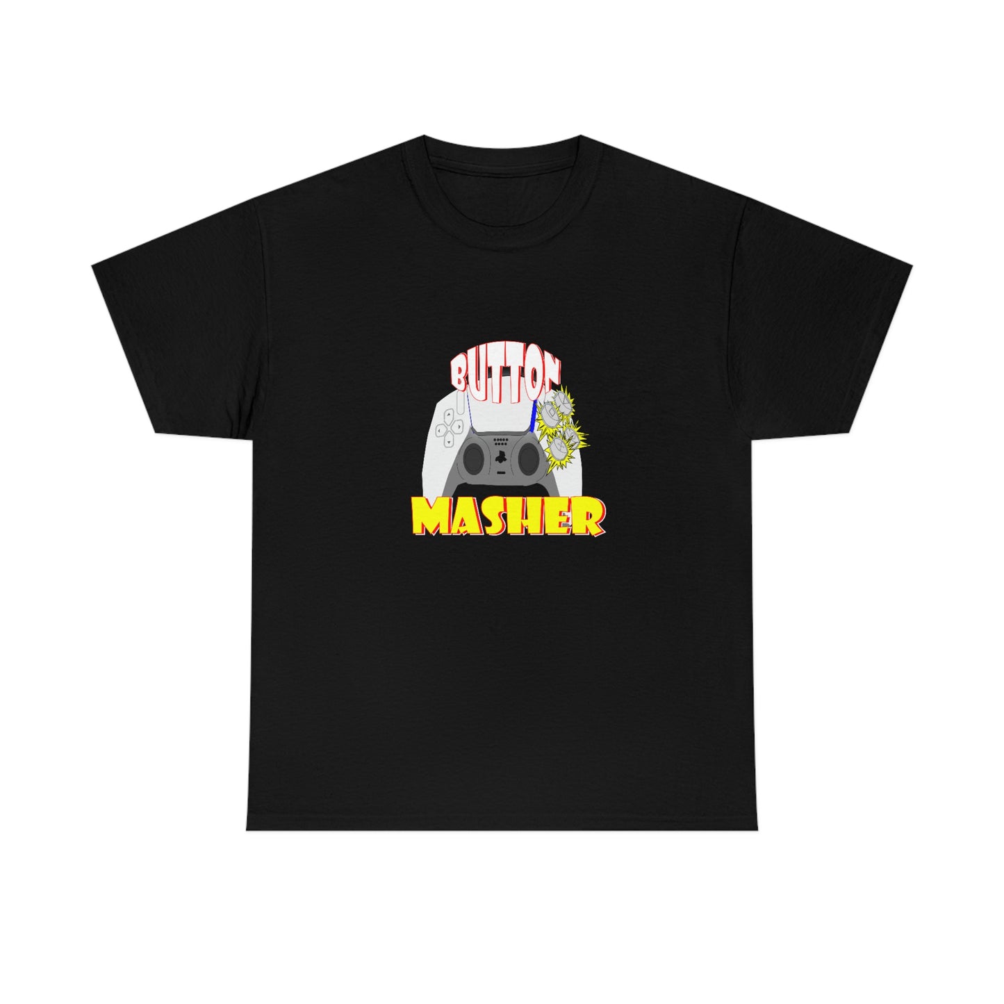 Button Masher [Ps ]ver.2Unisex Heavy Cotton Tee