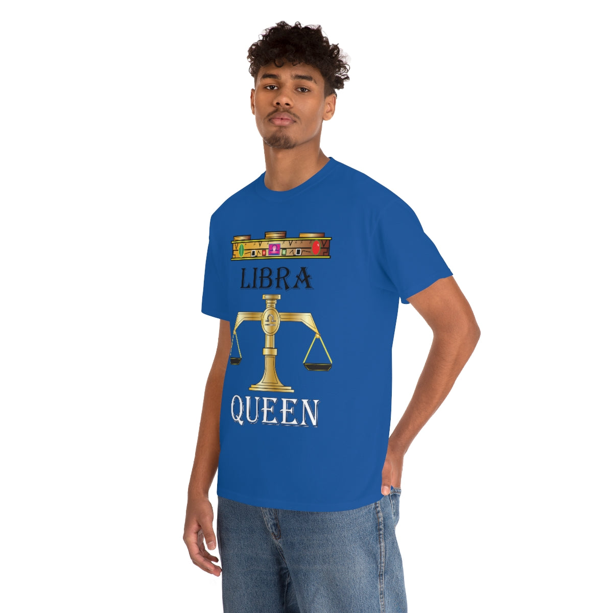 Libra queen Unisex Heavy Cotton Tee