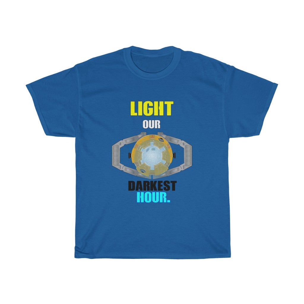 light our darkest hour Unisex Heavy Cotton Tee