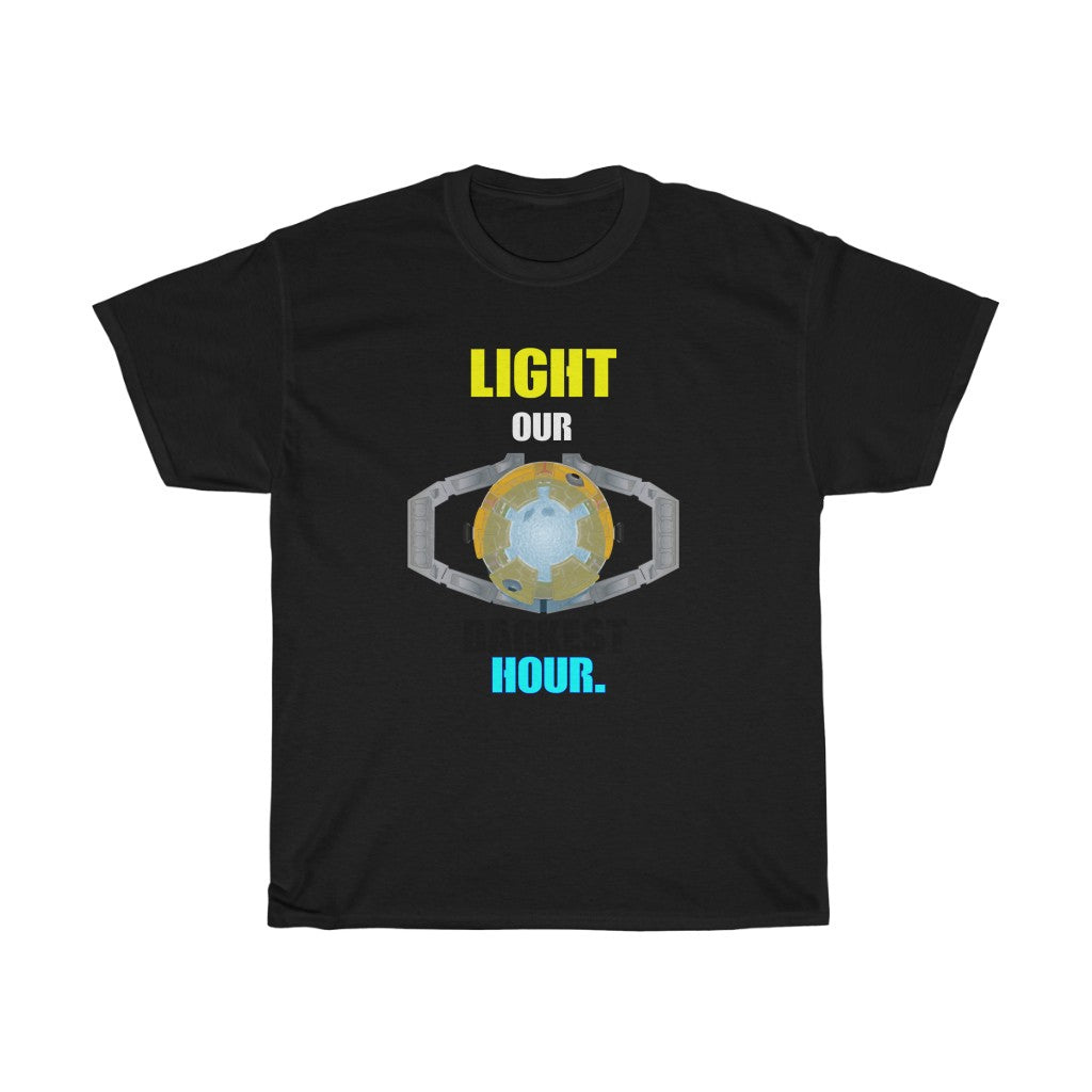 Light our darkest hour Unisex Heavy Cotton Tee