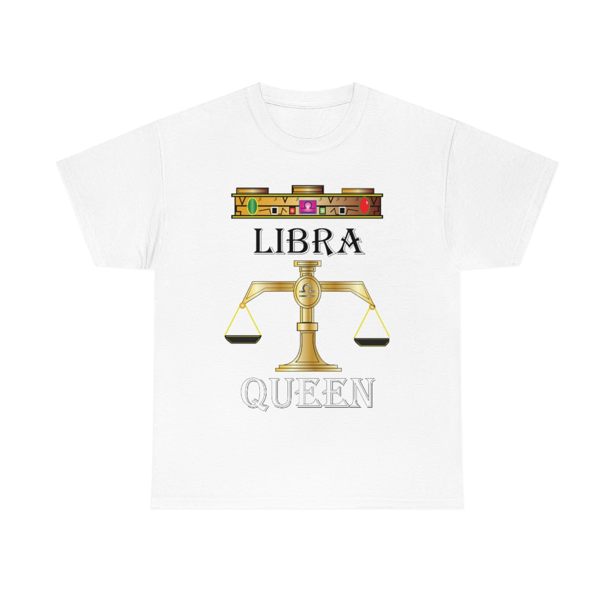 Libra queen Unisex Heavy Cotton Tee