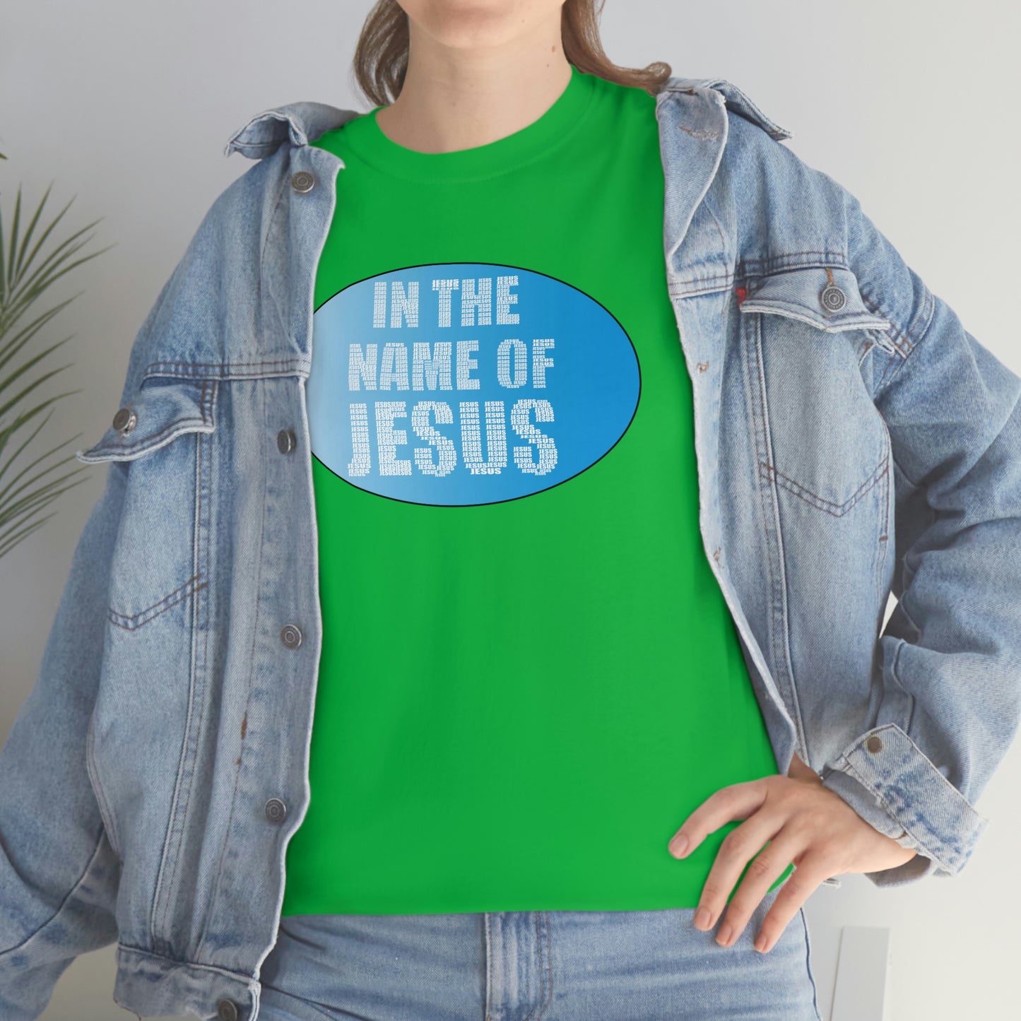 In the name of Jesus [2]Unisex Heavy Cotton Tee