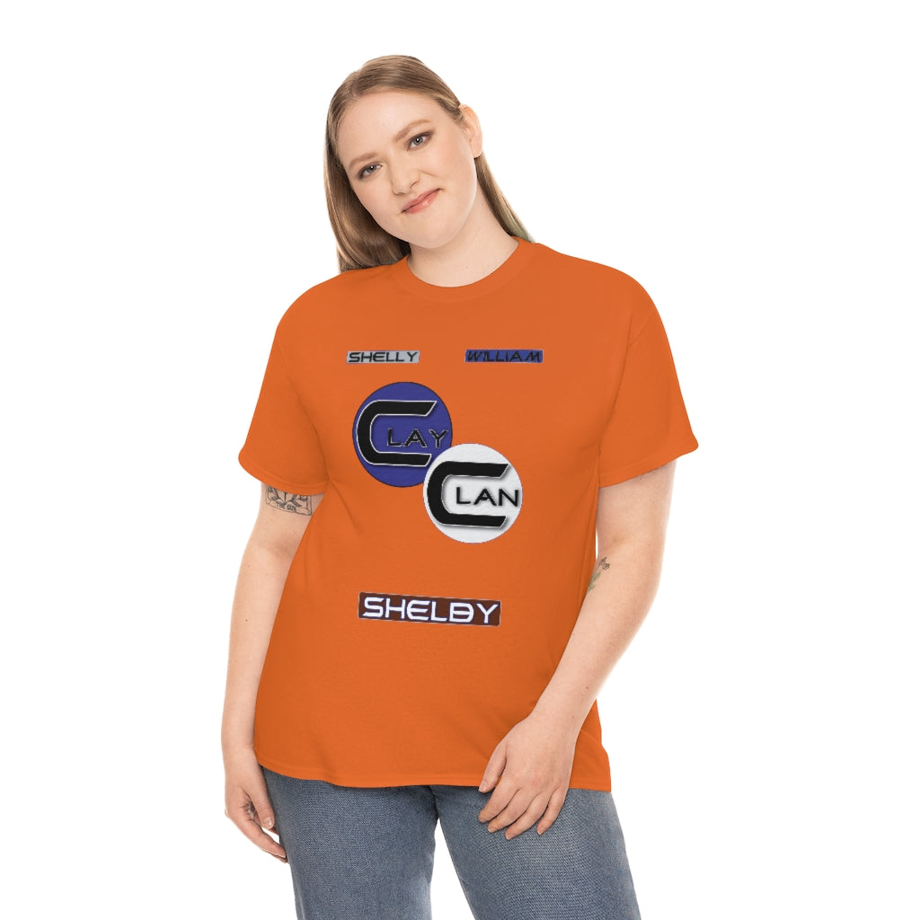 Copy of CLAY CLAN Unisex Heavy Cotton Tee