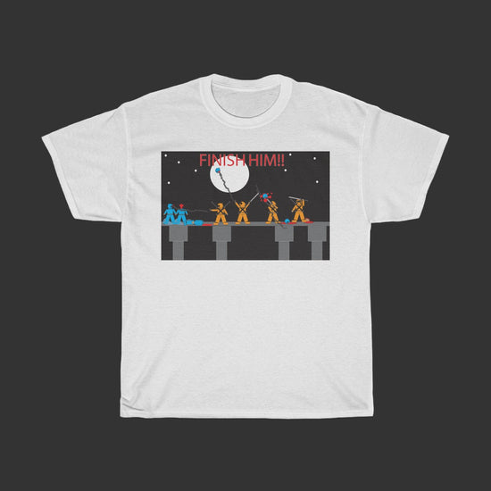 Finish Him! Unisex Heavy Cotton Tee
