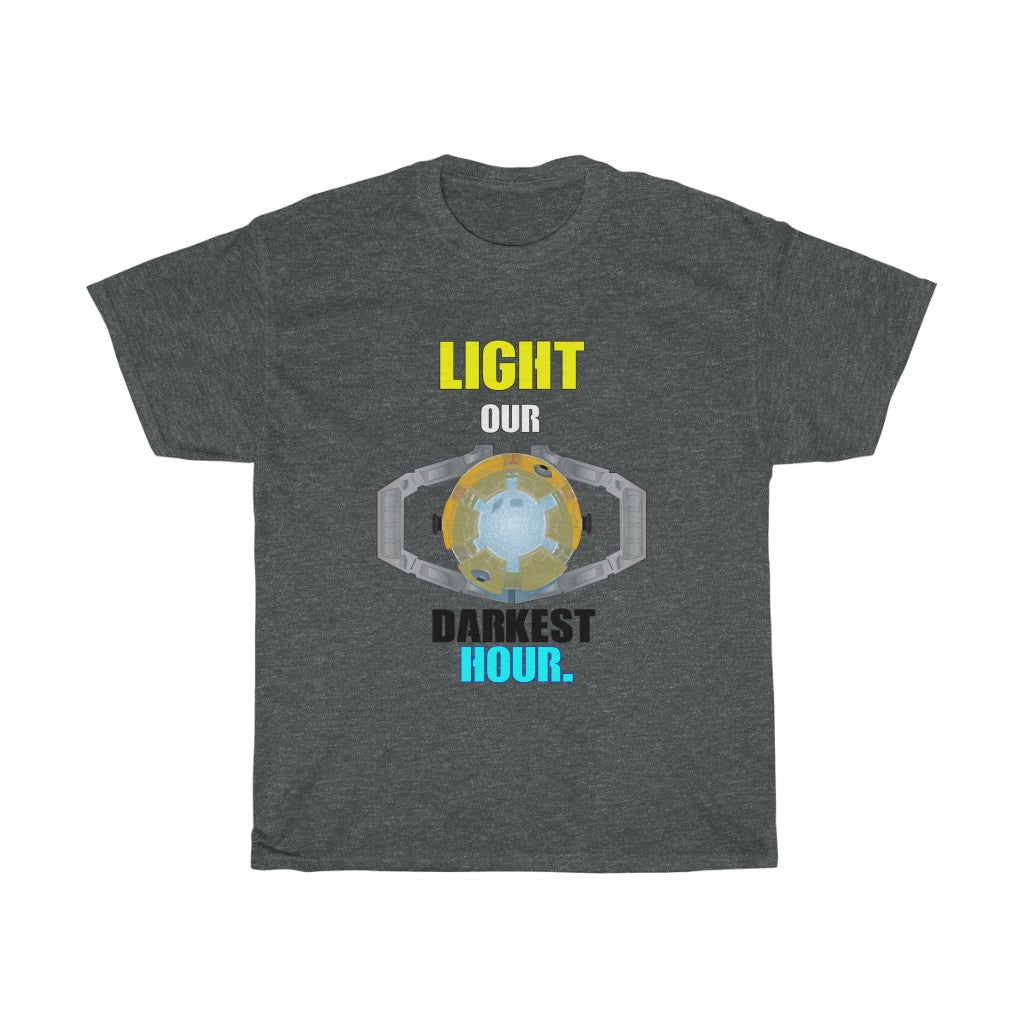 light our darkest hour Unisex Heavy Cotton Tee