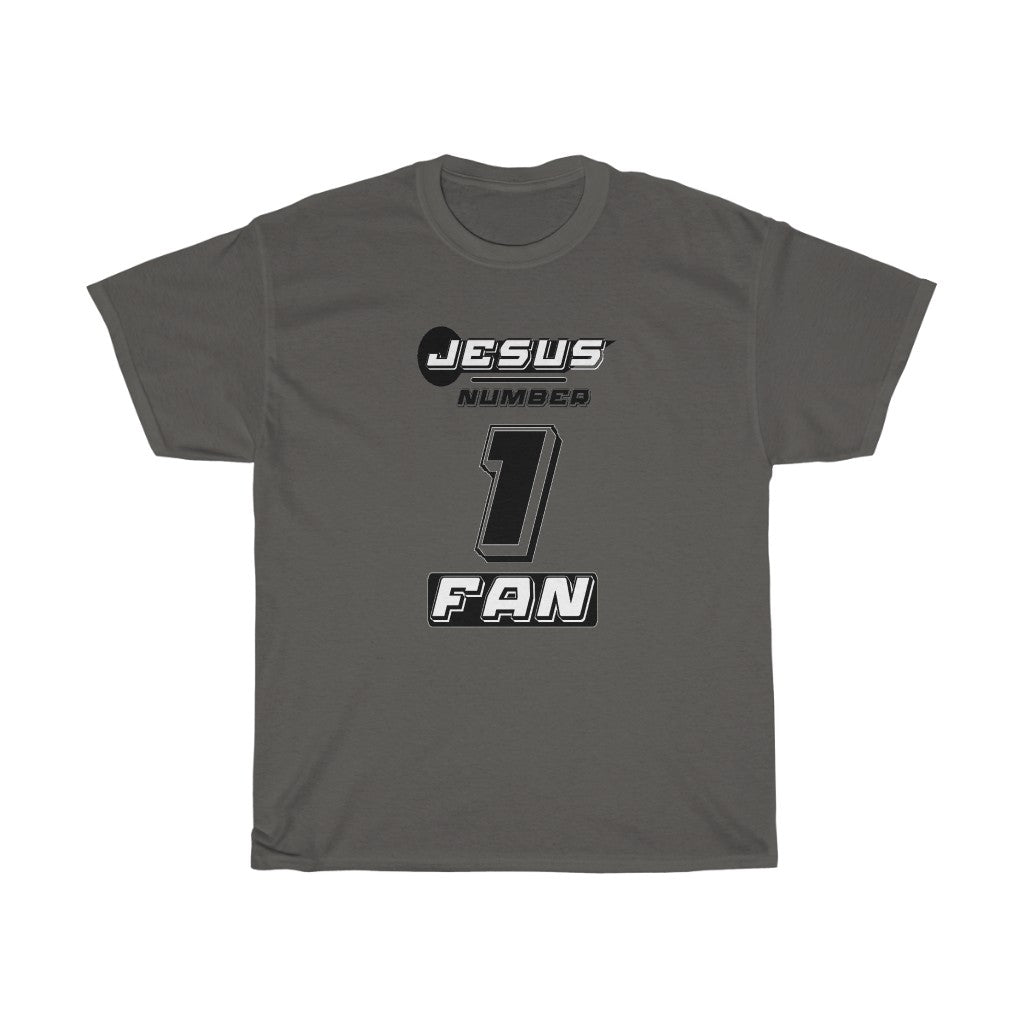 Jesus #1 fan Unisex Heavy Cotton Tee