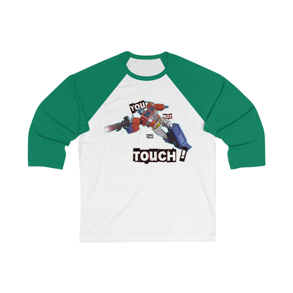 The Touch/The power Unisex 3/4 Sleeve Baseball Tee