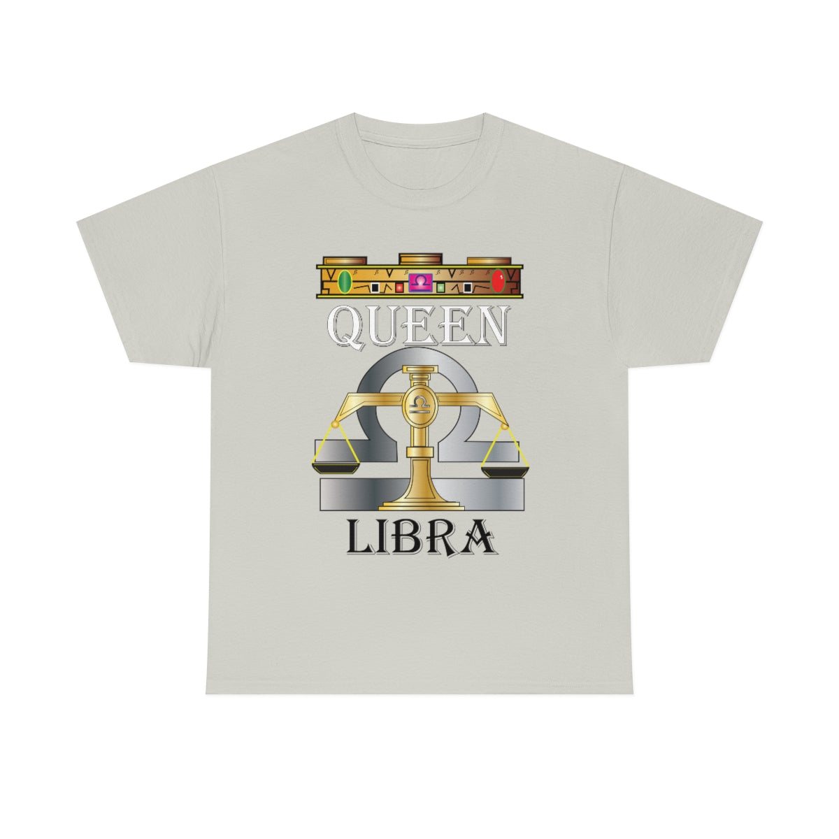 Queen Libra Unisex Heavy Cotton Tee