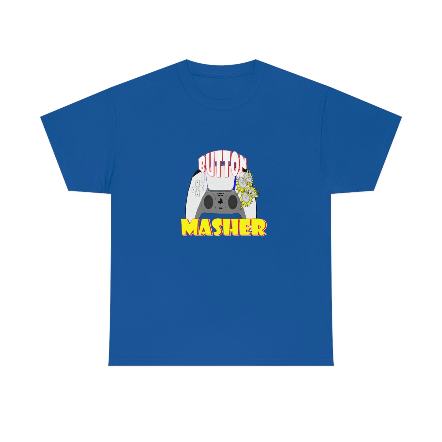 Button Masher [Ps ]ver.2Unisex Heavy Cotton Tee