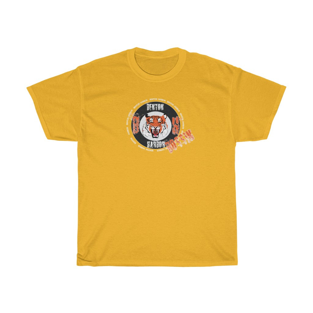 Benton harbor Bossin (tigers)Unisex Heavy Cotton Tee