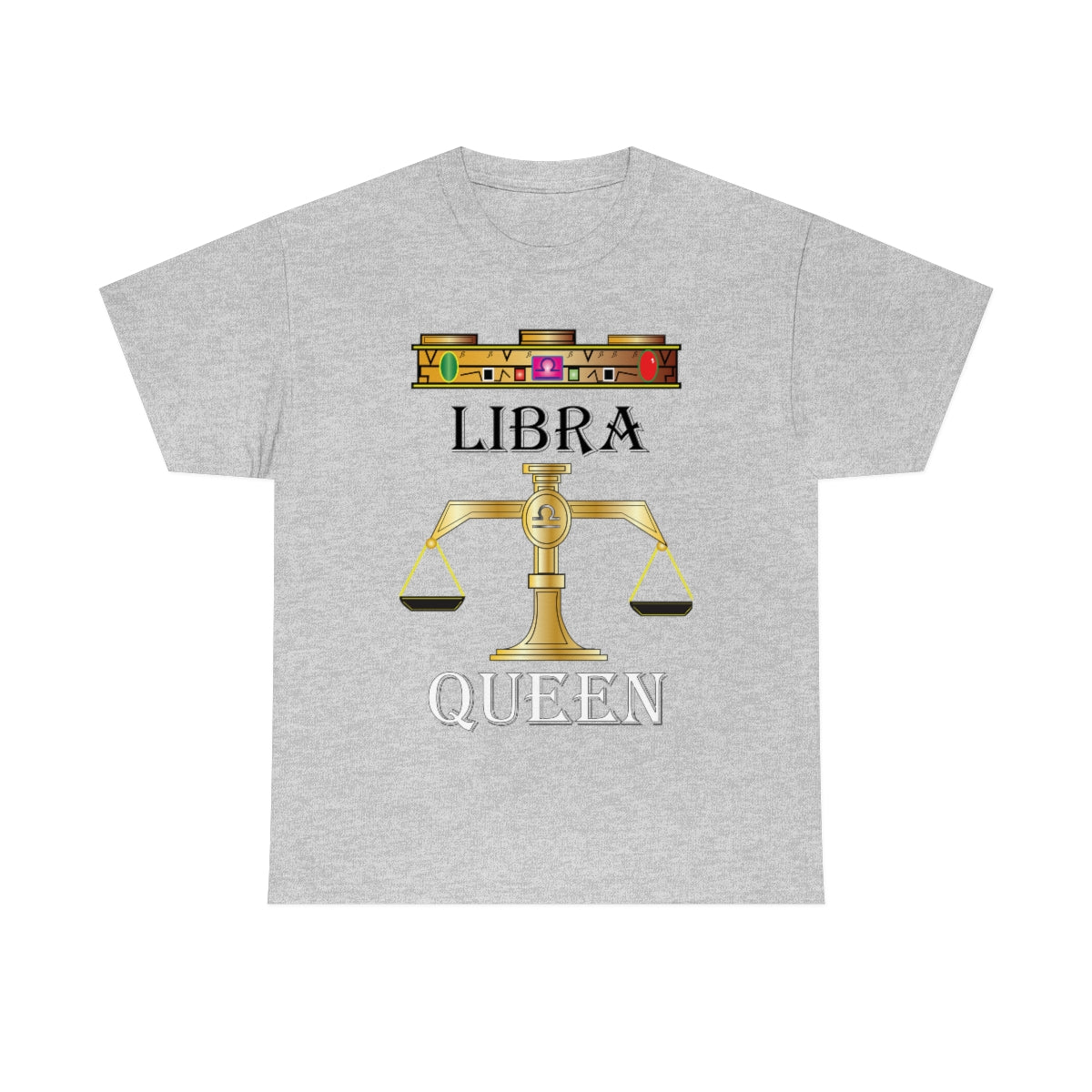 Libra queen Unisex Heavy Cotton Tee