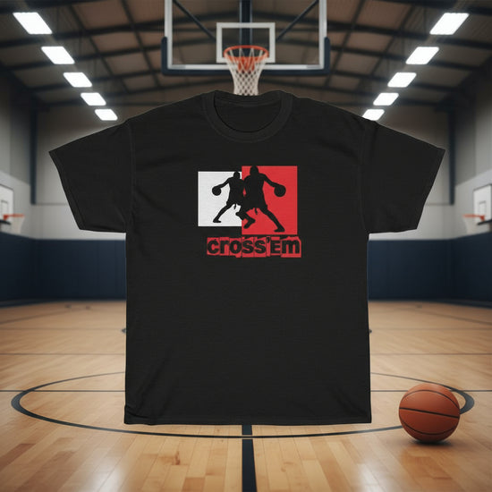 Cross em Unisex Heavy Cotton Tee