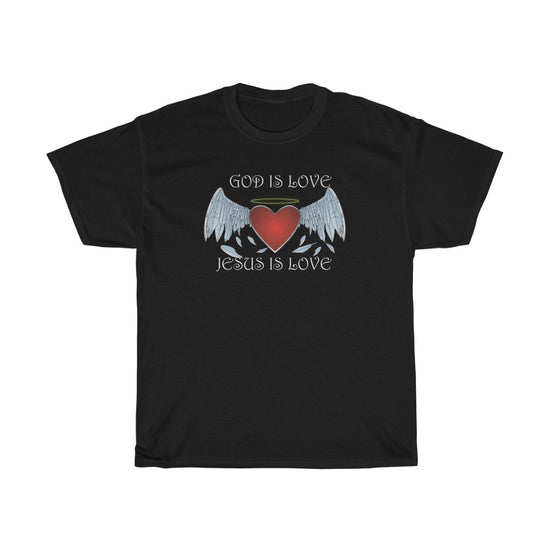God is Love Unisex Heavy Cotton Tee